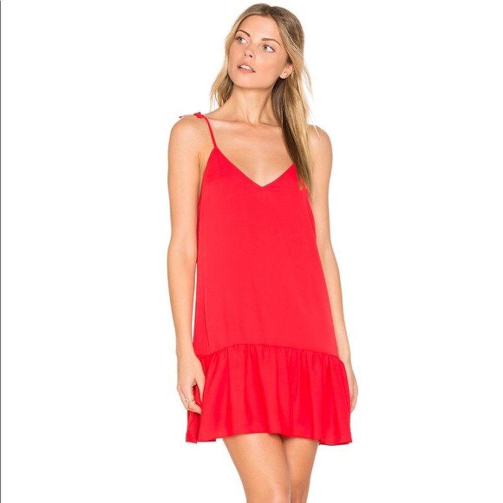 Red sundress